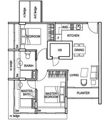 Cosmo (D14), Apartment #637928051